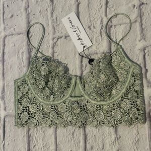 For Love & Lemons Lace Bra / Bralette with bling